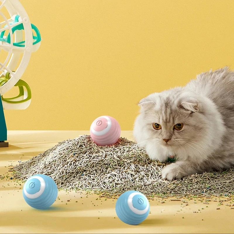 Pelota Inteligente para Gatos