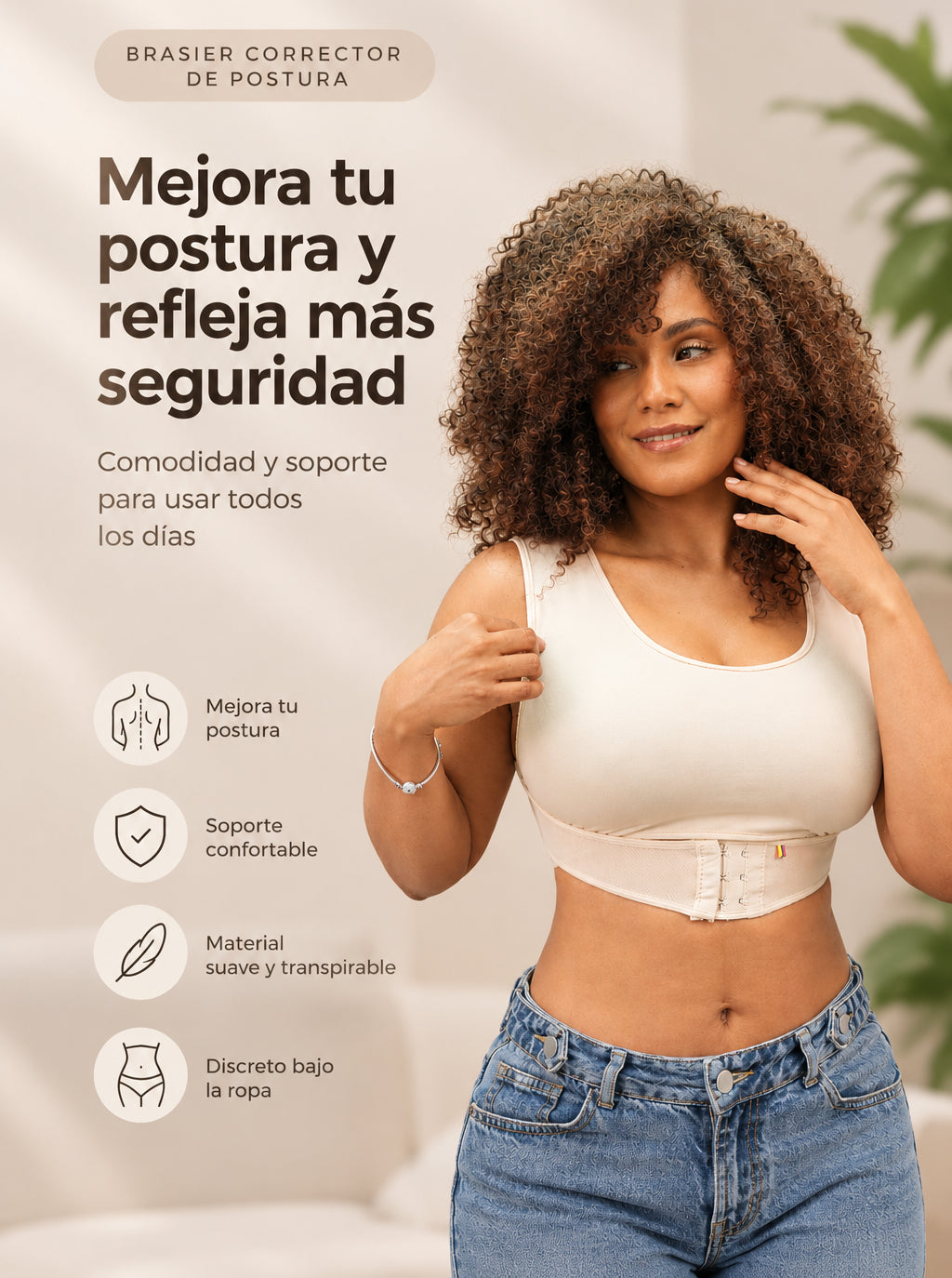 BRASIER CORRECTOR DE POSTURA