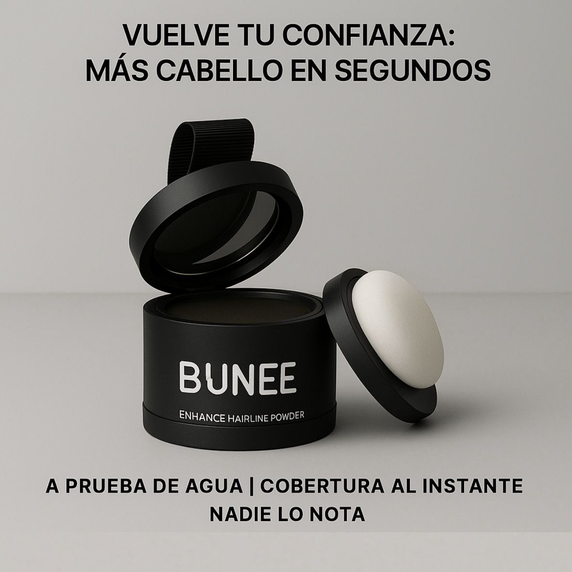 Polvo para el Cabello - Cobertura Indetectable  10gr