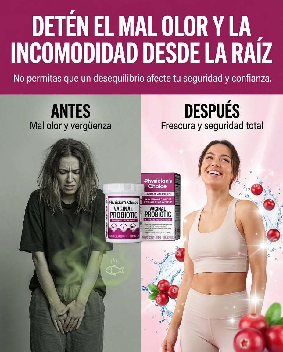 Probióticos vaginales physician’s choice